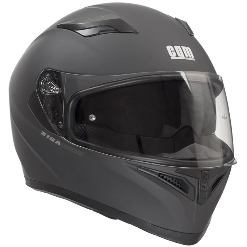 Casco Integrale per Scooter Visiera Lunga CGM Tampere Mono 316A Titanium Opaco XS - (53-54 cm)