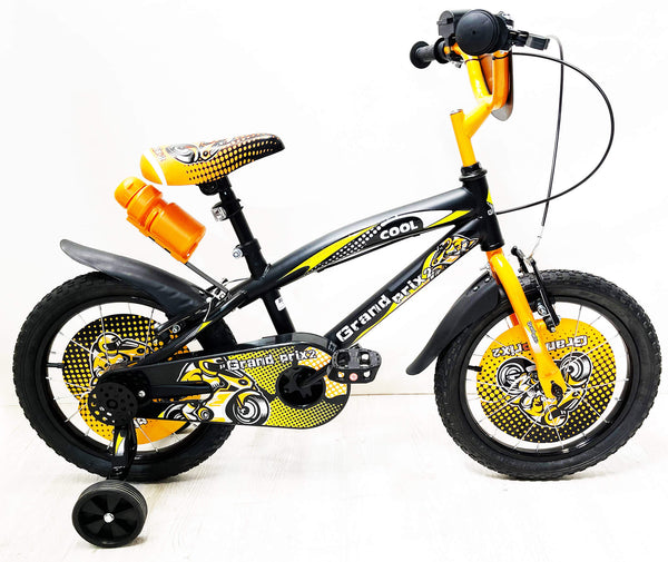 sconto Bicicletta per Bambino 12" 2 Freni con Borraccia e Scudetto Frontale Nera