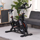 Cyclette per Allenamento Cardio Trainer con Monitor LCD   Nera
