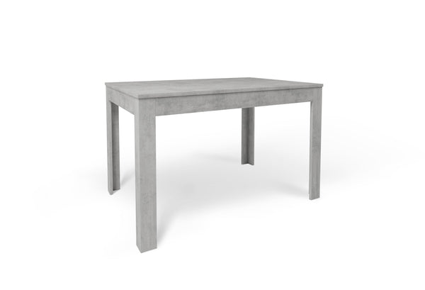 Tavolo Allungabile 120/170x80x75 cm Cemento e Cemento online