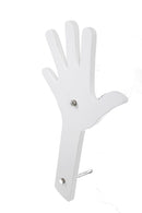 Appendi Abiti da Muro Finger Bianco 26x40 cm MDF Bianco