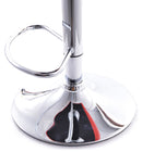 Sgabello con Alzata a Gas e Seduta Girevole in Similpelle Vandi Rosso