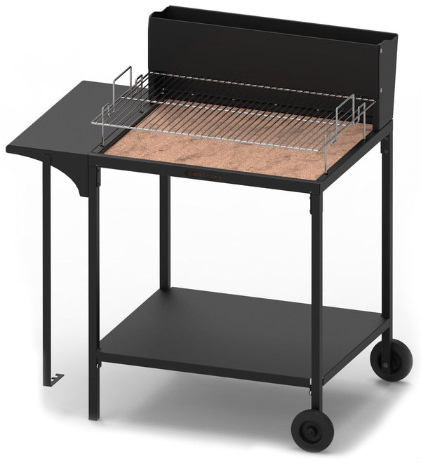 sconto Barbecue a Legna con Griglia in Acciaio Inox Famur BK 7 Superior