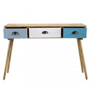 Scrivania Ottawa 110x30x78,5 h cm in Legno Multicolor