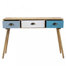 Scrivania Ottawa 110x30x78,5 h cm in Legno Multicolor