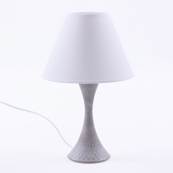 acquista Lampada da Tavolo Ø23xH38 cm in Metallo Grigio