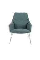 Poltrona 85x74xH86 cm in Polipropilene Grace Acquamarina