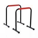 Parallele Fitness per il Potenziamento e la Tonificazione Muscolare in Tubi d'Acciaio Altezza 73 cm 