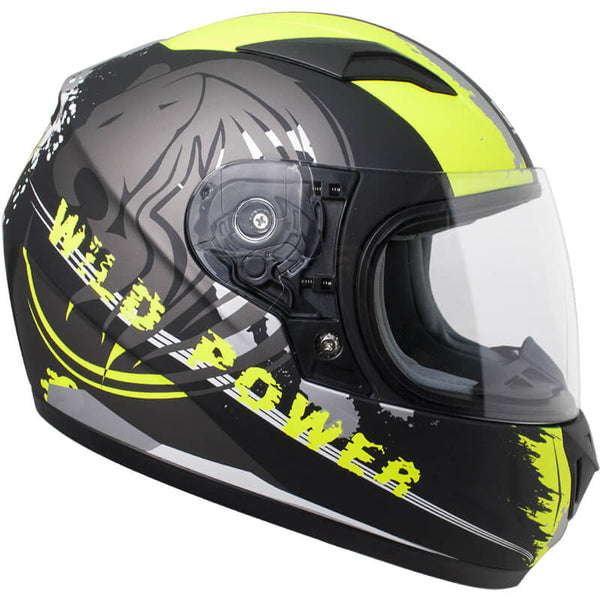 Casco Integrale per Bambini Visiera Lunga CGM Wild 215G Nero Opaco sconto