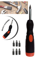 Avvitatore manuale con 7 punte intercambiabili