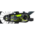 Bicicletta per Bambini 14" BMX Freni Caliper e Stabilizzatori in Acciaio Hi-Ten Verde