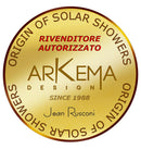 Doccia Solare da Esterno Giardino 26L Miscelatore Arkema New Happy Verde Scuro