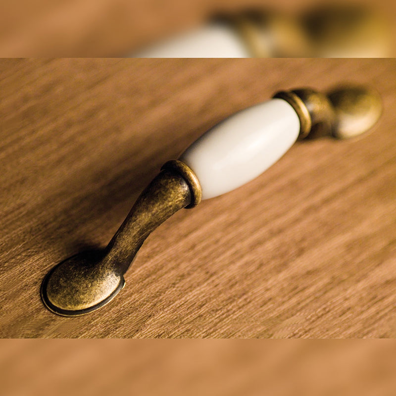 Maniglia per Mobile Papua Interasse 76 Bronzato Zama Emuca