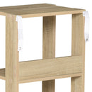 Libreria Scaffale 40x29,2x87,9 cm 3 Ripiani in Legno 