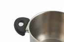 Pentola Antiaderente in Acciaio Inox Ø22cm Triplo Fondo 2 Manici Soriani Mia