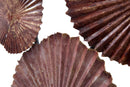 Pannello Round Leaf 68,5x6x66,5 cm in Ferro Multicolor
