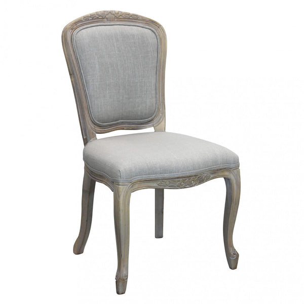 Sedia Romy 52x49x90 h cm in Legno e Tessuto Grigio acquista