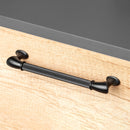 Set 20 Maniglie per Mobili 224 mm in Alluminio Emuca Suez Nero