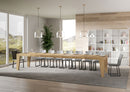 Tavolo Allungabile 160/420x90x77 cm Naxy Premium Quercia Natura  