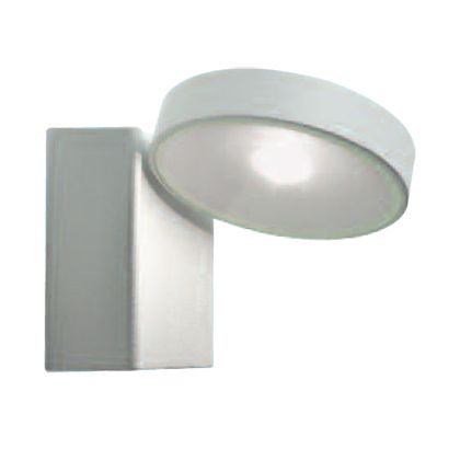 Lampada Applique Tonda Colore Bianco per Esterno Linea Punto e Virgola Livos sconto