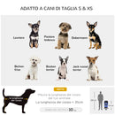 Passeggino per Cani Blu 75x45x97 cm 
