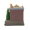 Babbo Natale 16x15,5x11 cm in Resina con Luci e Musica