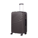 Trolley Valigia Grande Rigido 4 Ruote con Combinazione in ABS Ravizzoni Amalfi Grigio
