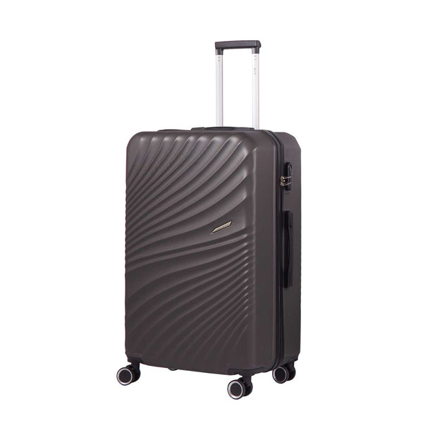 Trolley Valigia Grande Rigido 4 Ruote con Combinazione in ABS Ravizzoni Amalfi Grigio sconto