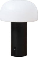 Lampada a Led da Tavolo Tonalità di Colore 2700K Dimmerabile Fungo Nero   