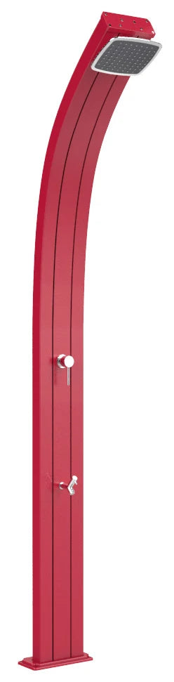 online Doccia Solare da Esterno Giardino 30L Miscelatore e Lavapiedi Arkema Spring Cherry