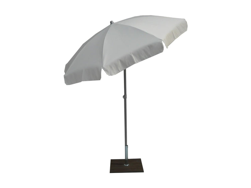 Ombrellone da Giardino Ø2 m Palo Ø33 mm in Acciaio Maffei Borgo Bianco