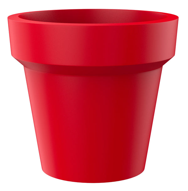 Vaso Ø115x105 cm in Resina Arkema POT M Cherry sconto
