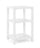 Mobile da Giardino 3 Posti 55x55x90h cm Atlantic Bianco