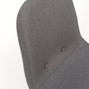 Set 4 Sedie 43,5x41,5x87,5 cm in Tessuto Grigio