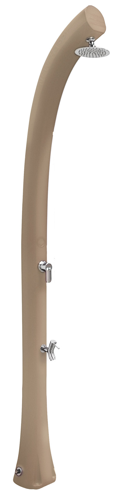 Doccia Solare da Esterno Giardino 26L Miscelatore e Lavapiedi Arkema New Happy Dove gray acquista