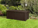 Baule Cassapanca da Esterno 155x64,4x72,4 cm in Resina Keter Rockwood Marrone