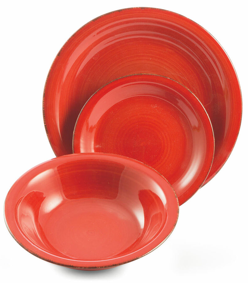 Servizio Piatti 18 Pezzi in Gres Villa d'Este Home Tivoli Baita Multicolor