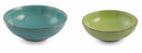 Set 2 Insalatiere in Gres Villa d'Este Home Tivoli Baita Turchese e Verde