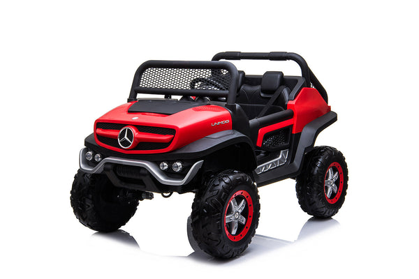 Macchina Elettrica per Bambini 12V con Licenza Mercedes Unimog Rossa acquista