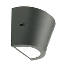 Lampada Applique Conico Colore Grigio per Esterno Linea Umbe Sovil