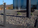 Doccia Solare da Esterno Giardino 20L Miscelatore e Doccetta Mobile Arkema Jolly Go Grigio Antracite