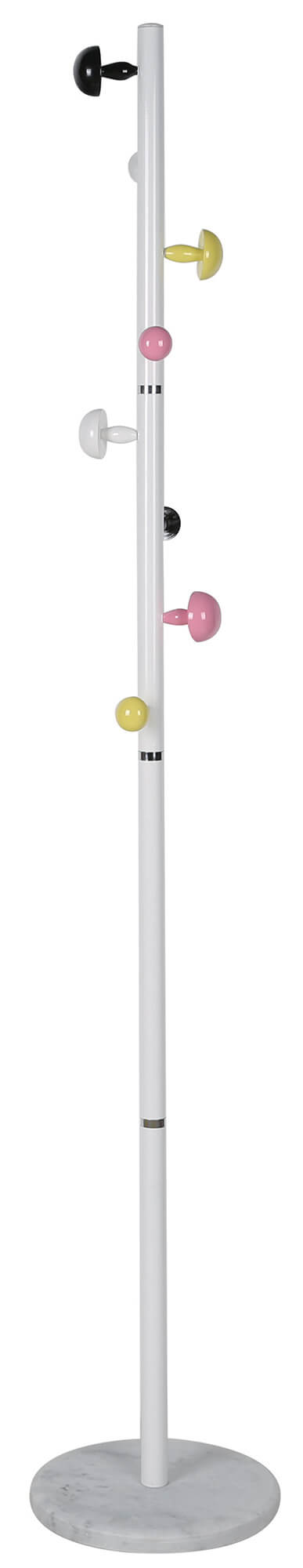 Appendiabiti da Terra Ø39x172 cm in Acciaio Motti Cedar Bianco acquista