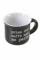 Set 6 Tazzine Caffè 90 ml in Porcellana Villa d'Este Home Tivoli Spqr