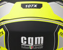 Casco Jet per Scooter Visiera Lunga CGM Manchester 107X Nero Opaco