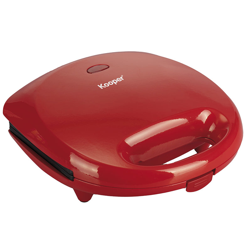 Tostiera Grill Elettrica 750W Kooper Tasty Rossa