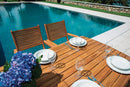 Tavolo Allungabile da Giardino 180/240x90x76 cm Donoratico in Legno  di Acacia