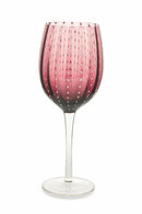 Set 6 Calici in Vetro 300 ml Villa d'Este Home Tivoli Coppa Viola Shiraz