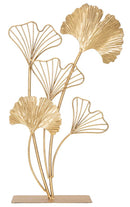 Scultura Leaf 26x11,5x44,5 cm in Ferro Oro