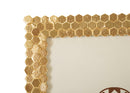 Cornice Glovy 25,7x1,9x30,7 cm in Poliresina e Vetro