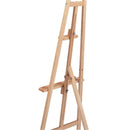 Cavalletto Treppiede da Pittura H145cm in Legno Abete Grezzo Fumer Dalì